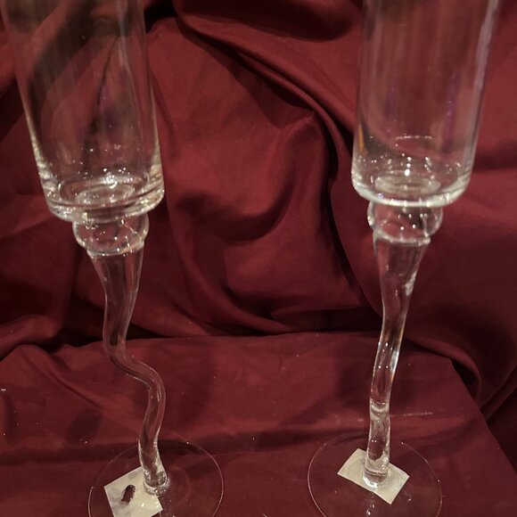 Clear Glass chanpagne glass - Picture 3 of 5